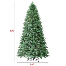 Load image into Gallery viewer, HOLLO STAR 6ft Prelit Christmas Tree with 270 LED Lights, Artificial Christmas Tree with App-Controlled Multi-Color RGB Lights, 1072 Branch Tips, Easy to Assemble, for Home, Party