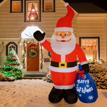 Load image into Gallery viewer, HOLLO STAR 8Ft Christmas Santa Claus Inflatable Yard Decor - HOLLO STAR