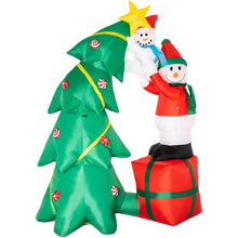Load image into Gallery viewer, HOLLO STAR 6Ft Christmas Tree with Gift Inflatable Yard Decor - HOLLO STAR