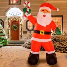 Load image into Gallery viewer, HOLLO STAR 8Ft Christmas Santa Claus Inflatable Yard Decor - HOLLO STAR