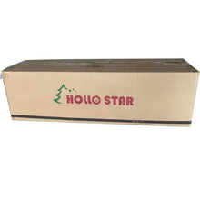 Load image into Gallery viewer, HOLLO STAR 6ft Pre-Lit Snow Artificial Christmas Tree with 300 LED Lights