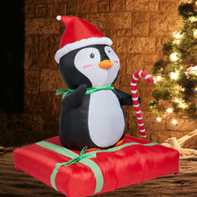 Load image into Gallery viewer, HOLLO STAR 4Ft Christmas Inflatable Yard Decor - HOLLO STAR