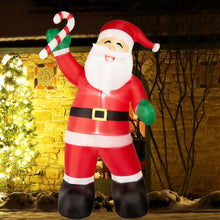 Load image into Gallery viewer, HOLLO STAR 8Ft Christmas Santa Claus Inflatable Yard Decor - HOLLO STAR