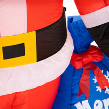 Load image into Gallery viewer, HOLLO STAR 8Ft Christmas Santa Claus Inflatable Yard Decor - HOLLO STAR