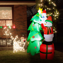 Load image into Gallery viewer, HOLLO STAR 6Ft Christmas Tree with Gift Inflatable Yard Decor - HOLLO STAR