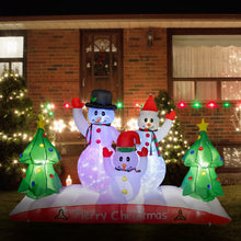 Load image into Gallery viewer, HOLLO STAR 8Ft Christmas Inflatable Yard Decor - HOLLO STAR