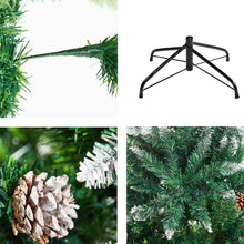 Load image into Gallery viewer, HOLLO STAR 6ft Pre-Lit Snow Artificial Christmas Tree - HOLLO STAR