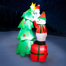 Load image into Gallery viewer, HOLLO STAR 6Ft Christmas Tree with Gift Inflatable Yard Decor - HOLLO STAR
