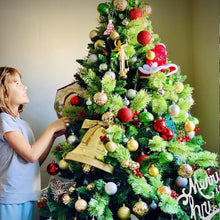 Load image into Gallery viewer, HOLLO STAR 7ft Pre-Lit Artificial Christmas Tree w/450 LED Lights - HOLLO STAR