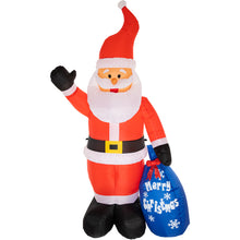 Load image into Gallery viewer, HOLLO STAR 8Ft Christmas Santa Claus Inflatable Yard Decor - HOLLO STAR
