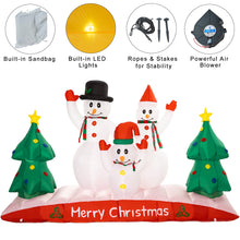 Load image into Gallery viewer, HOLLO STAR 8Ft Christmas Inflatable Yard Decor - HOLLO STAR
